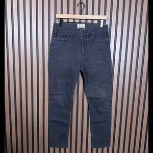 Acne Studios Jeans 30 Womens Gray Denim Town Moon Straight Slim Stretch